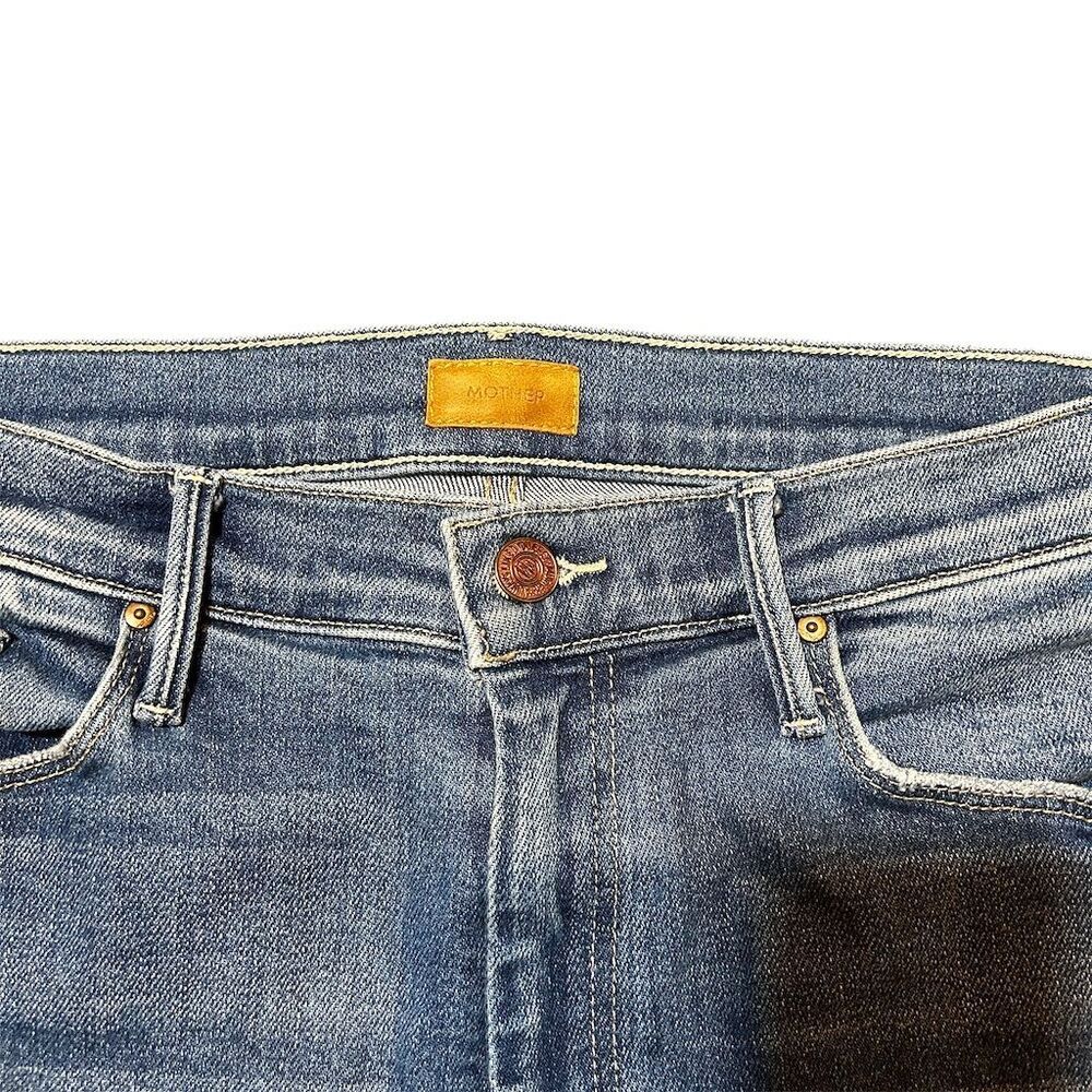 MOTHER The Weekender Women's Flare Jeans in Layover Wash Size 32 - Picture 11 of 16